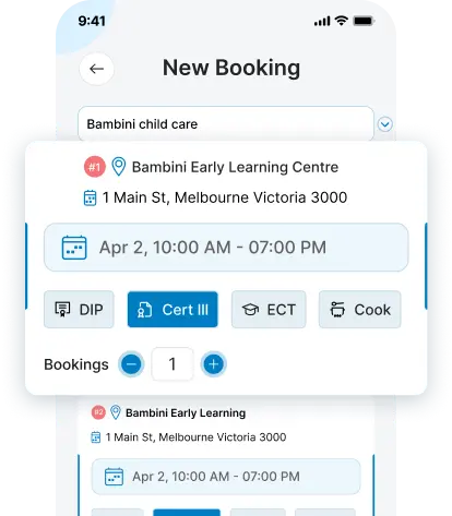 Book Your First Shift